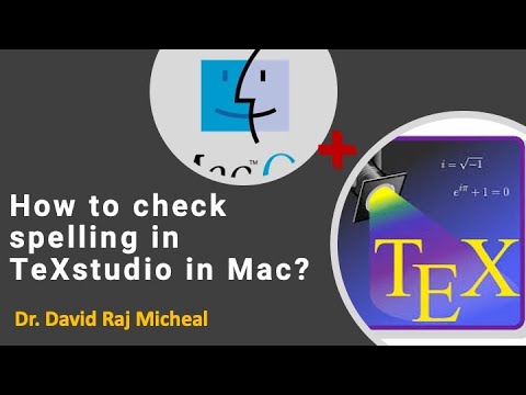 configure mac text for texstudio mac